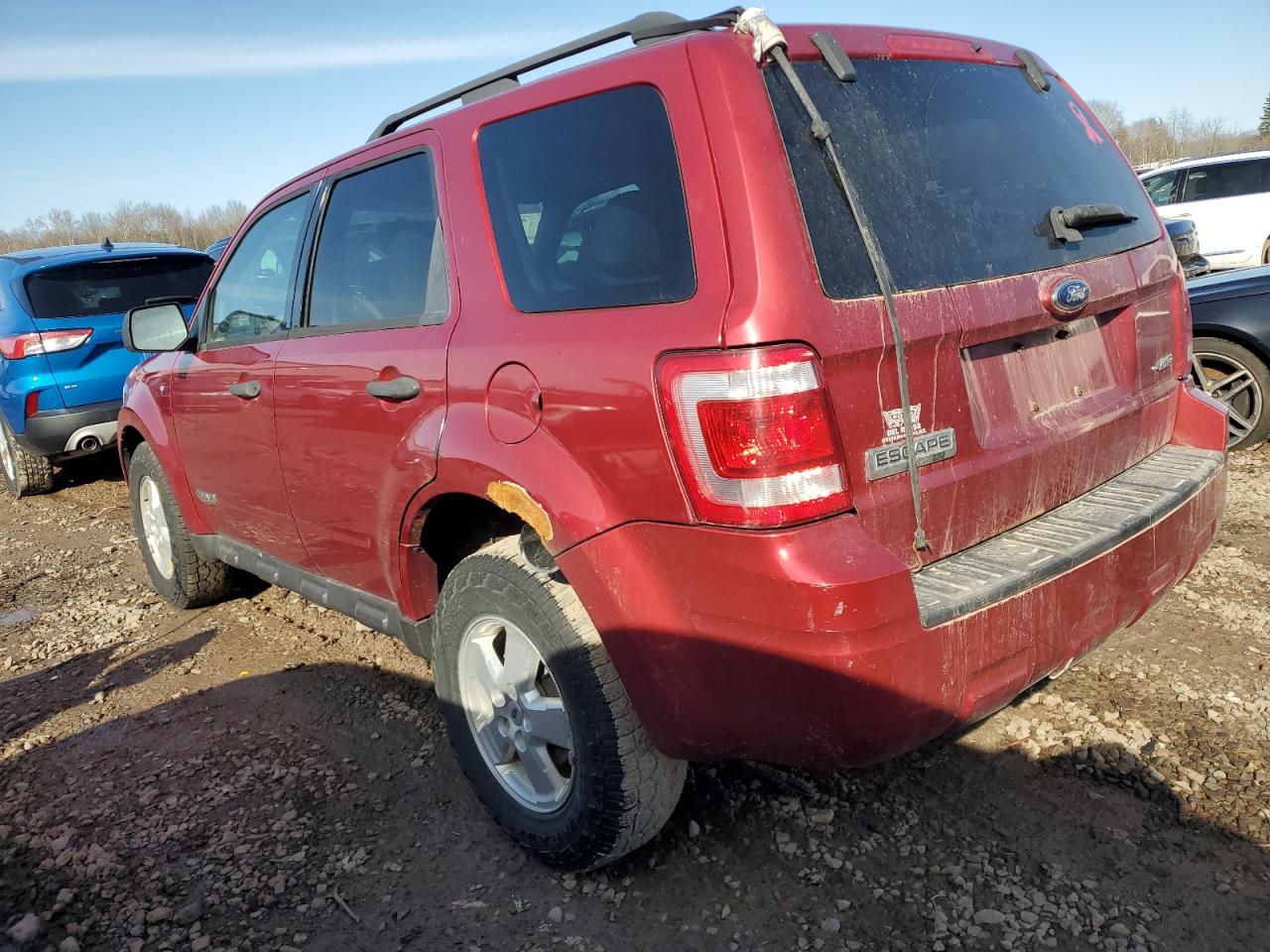 2008 Ford Escape VIN 1FMCU93198KA87564 Copart auction photo, front end / minor dent/scratches damage thumbnail 2