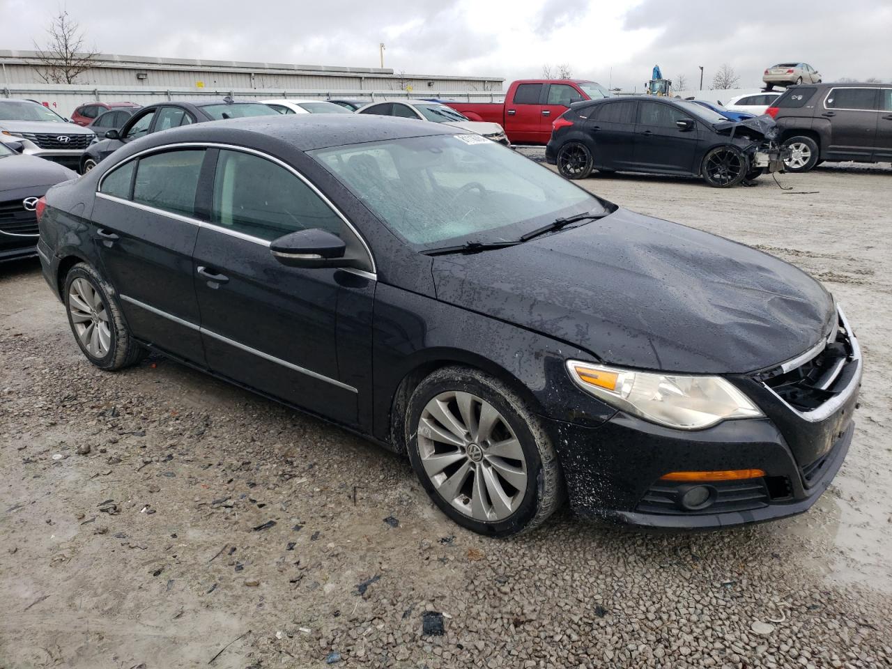 2010 Volkswagen Passat CC VIN WVWML7AN8AE502660 Copart auction photo, front end damage thumbnail 4