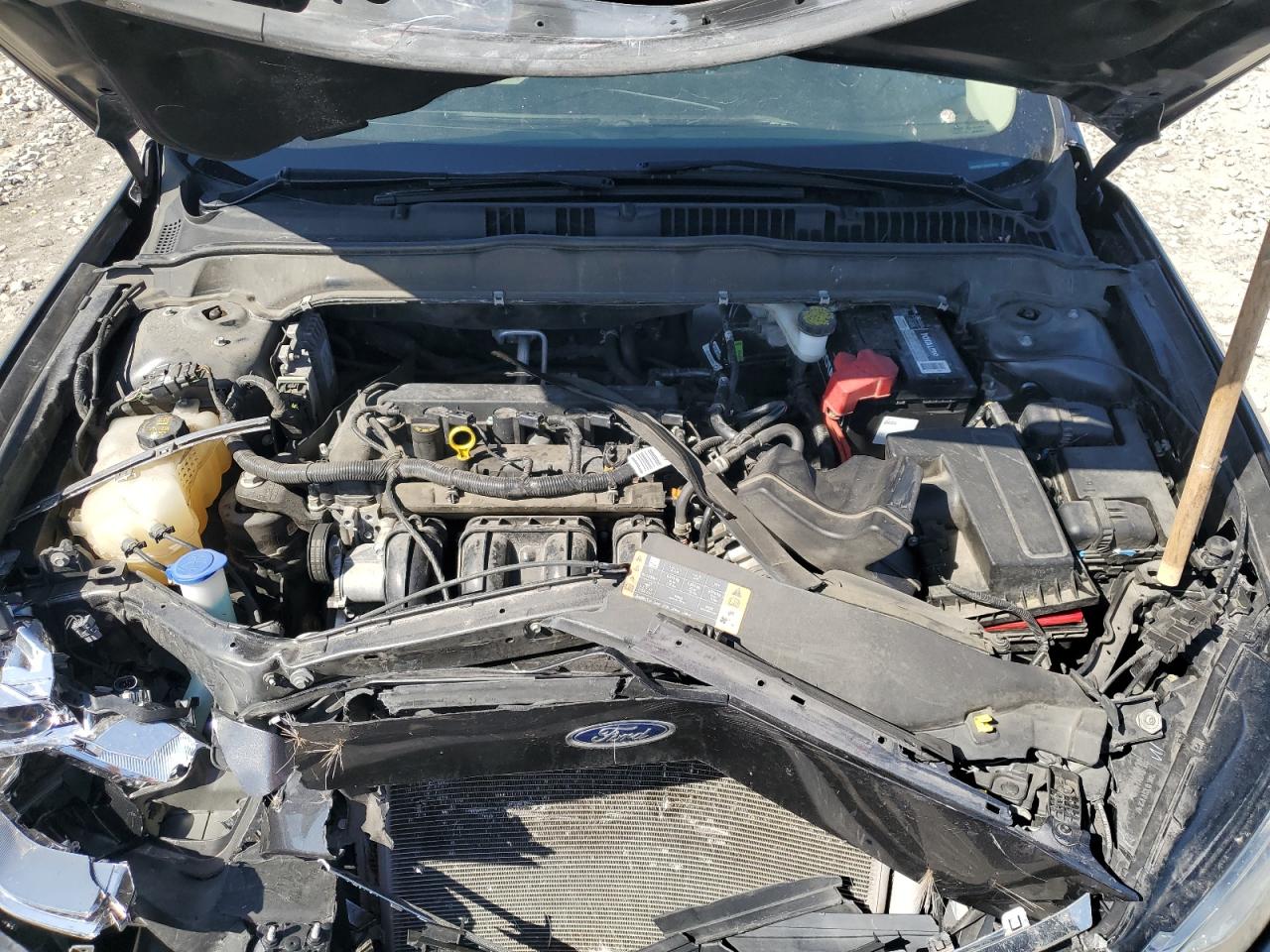 2018 Ford Fusion VIN 3FA6P0G71JR272959 Copart auction photo, front end damage thumbnail 11