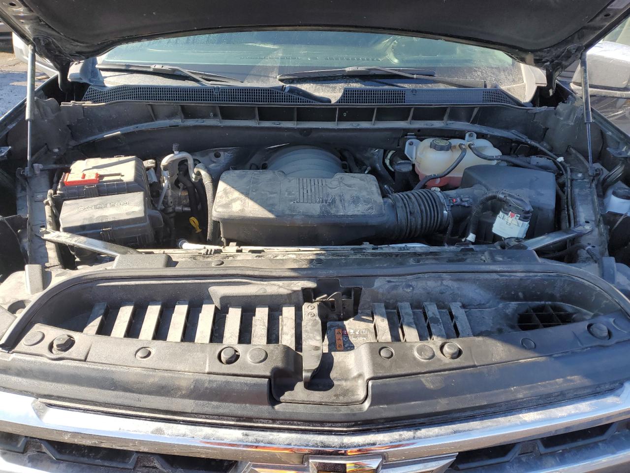 2023 Chevrolet Silverado VIN 1GCUDDEDXPZ320666 Copart auction photo, water/flood damage thumbnail 13