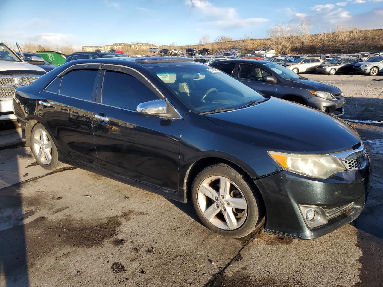 2014 Toyota Camry VIN 4T1BF1FK4EU865068 Copart auction photo, rear end / minor dent/scratches damage thumbnail 4
