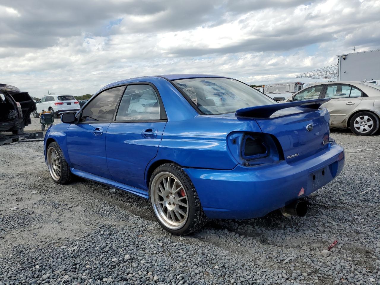 2006 Subaru WRX VIN JF1GD79696G506211 Copart auction photo, side / minor dent/scratches damage thumbnail 2