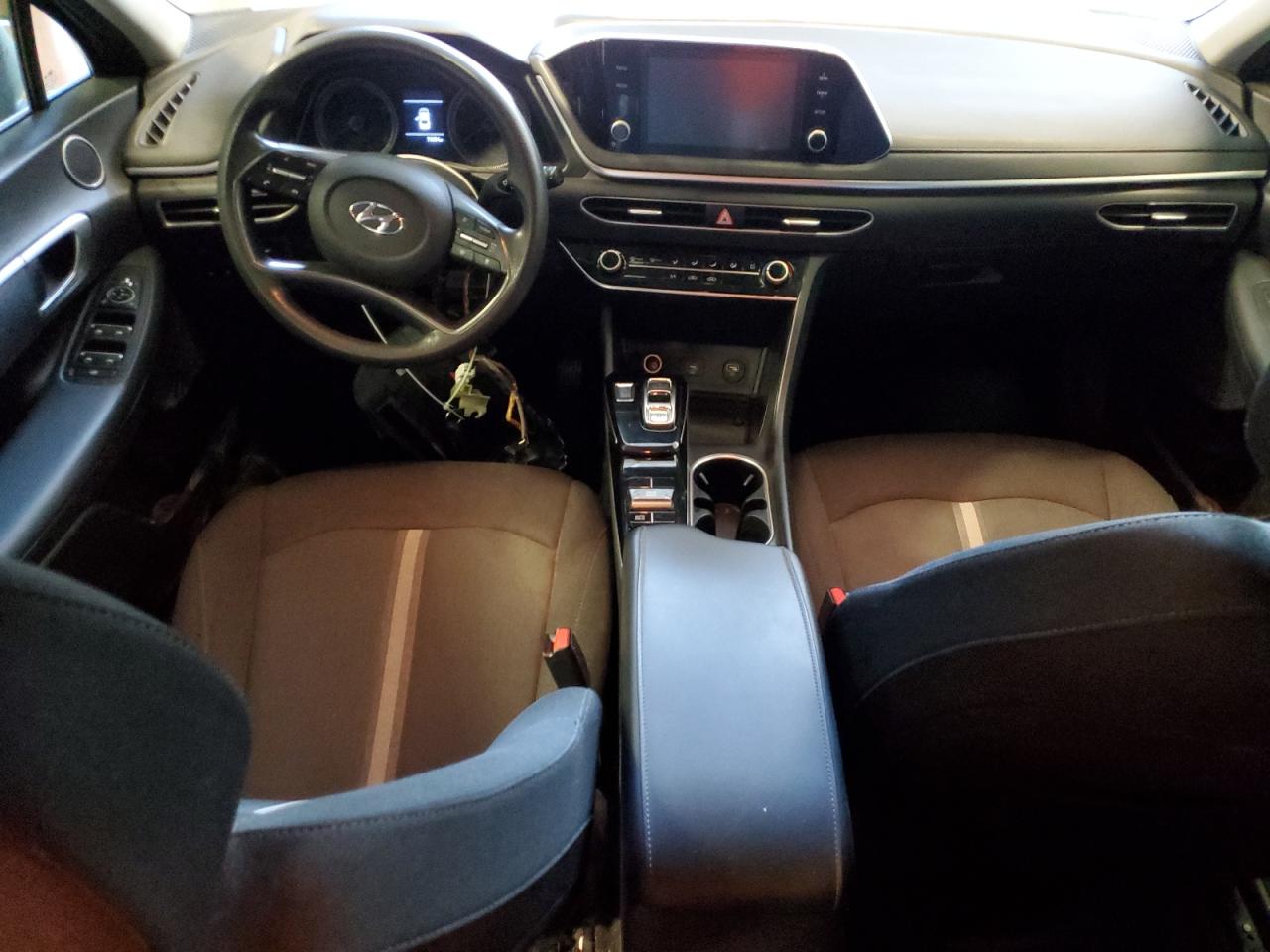 2021 Hyundai Sonata VIN 5NPEG4JA7MH073102 Copart auction photo, vandalism / front end damage thumbnail 8