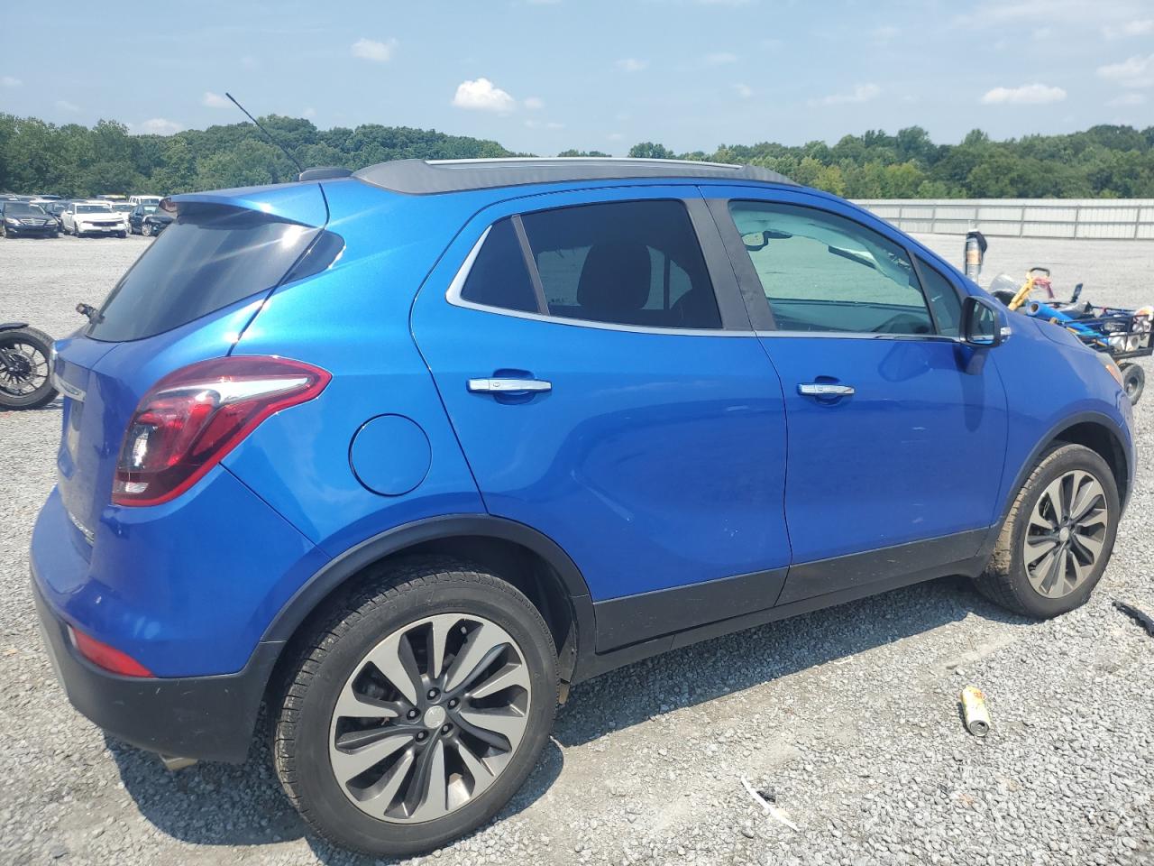 2018 Buick Encore VIN KL4CJGSB2JB532416 Copart auction photo, all over damage thumbnail 3