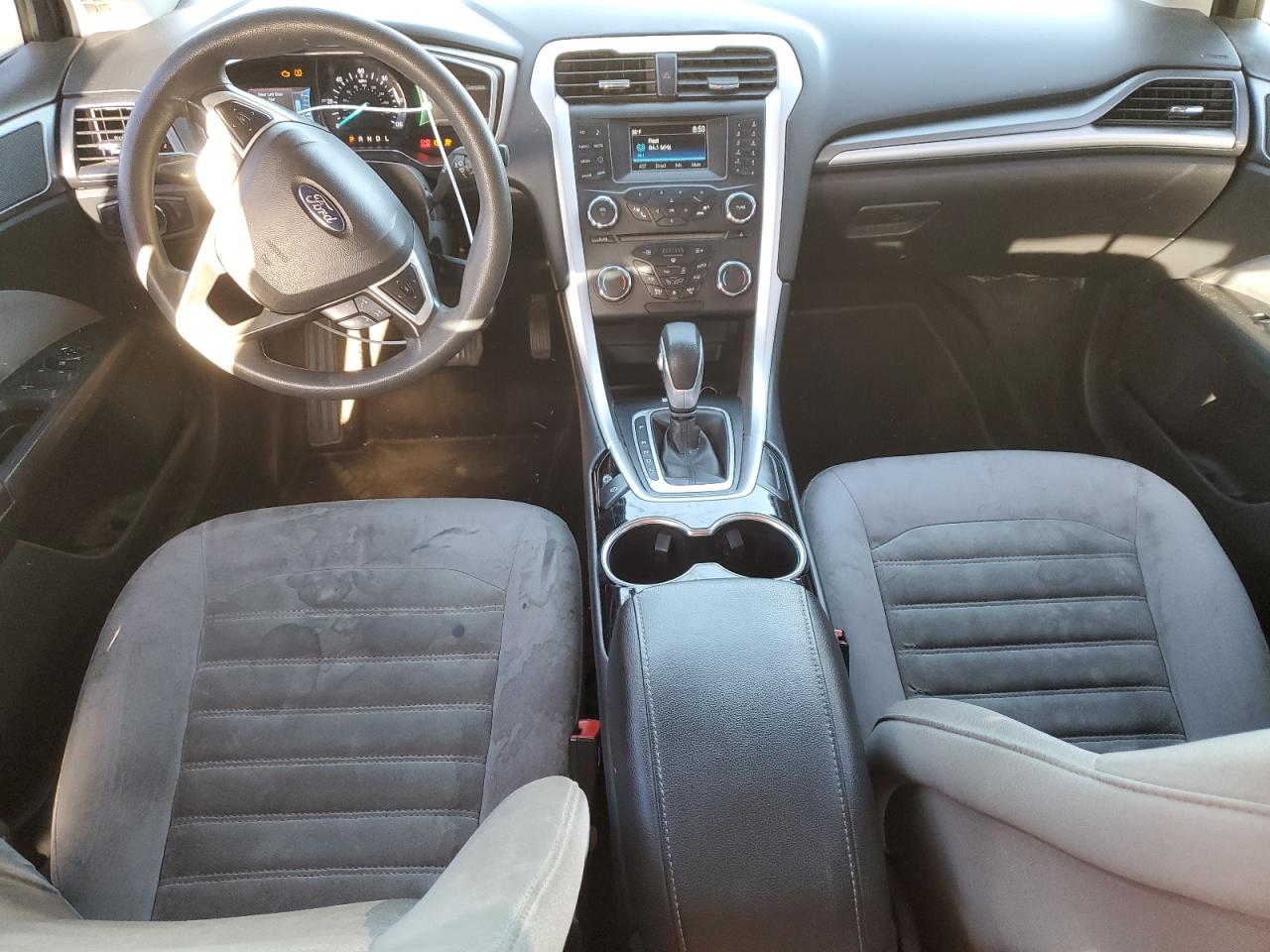 2014 Ford Fusion VIN 3FA6P0UU8ER368801 Copart auction photo, rear end damage thumbnail 8