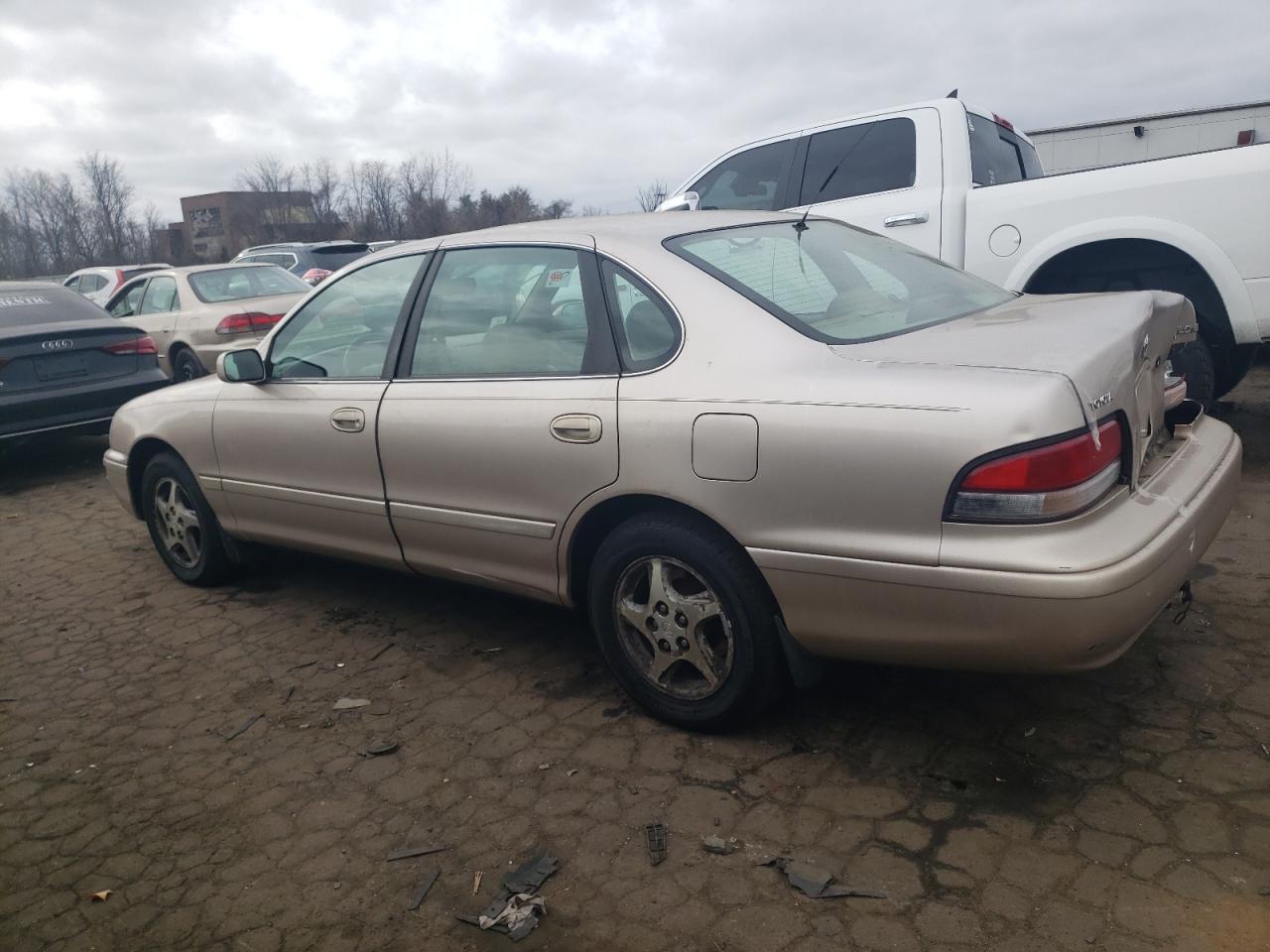 1997 Toyota Avalon VIN 4T1BF12B5VU179305 Copart auction photo, rear end / side damage thumbnail 2