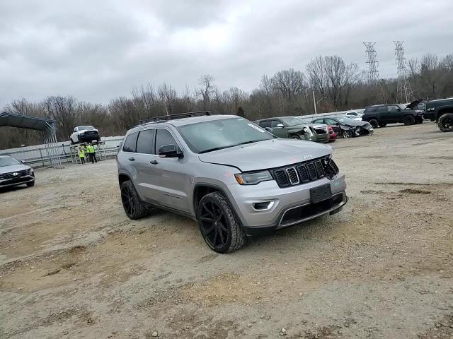 2017 Jeep Grand Cherokee VIN 1C4RJEBG9HC745612 Copart auction photo, front end / side damage thumbnail 12