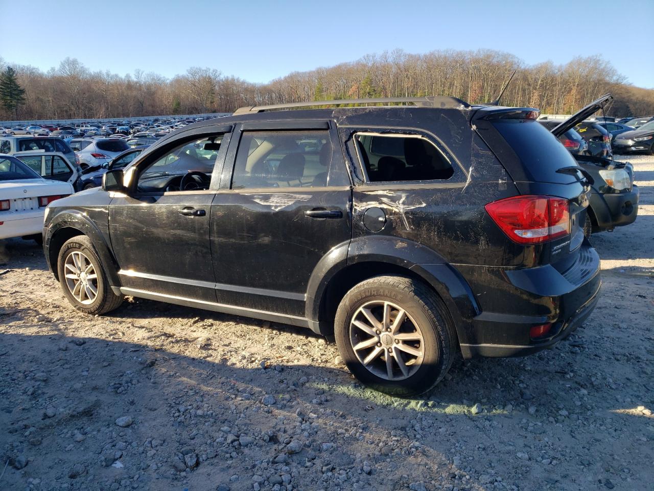 2016 Dodge Journey VIN 3C4PDDBG0GT160168 Copart auction photo, side damage thumbnail 2