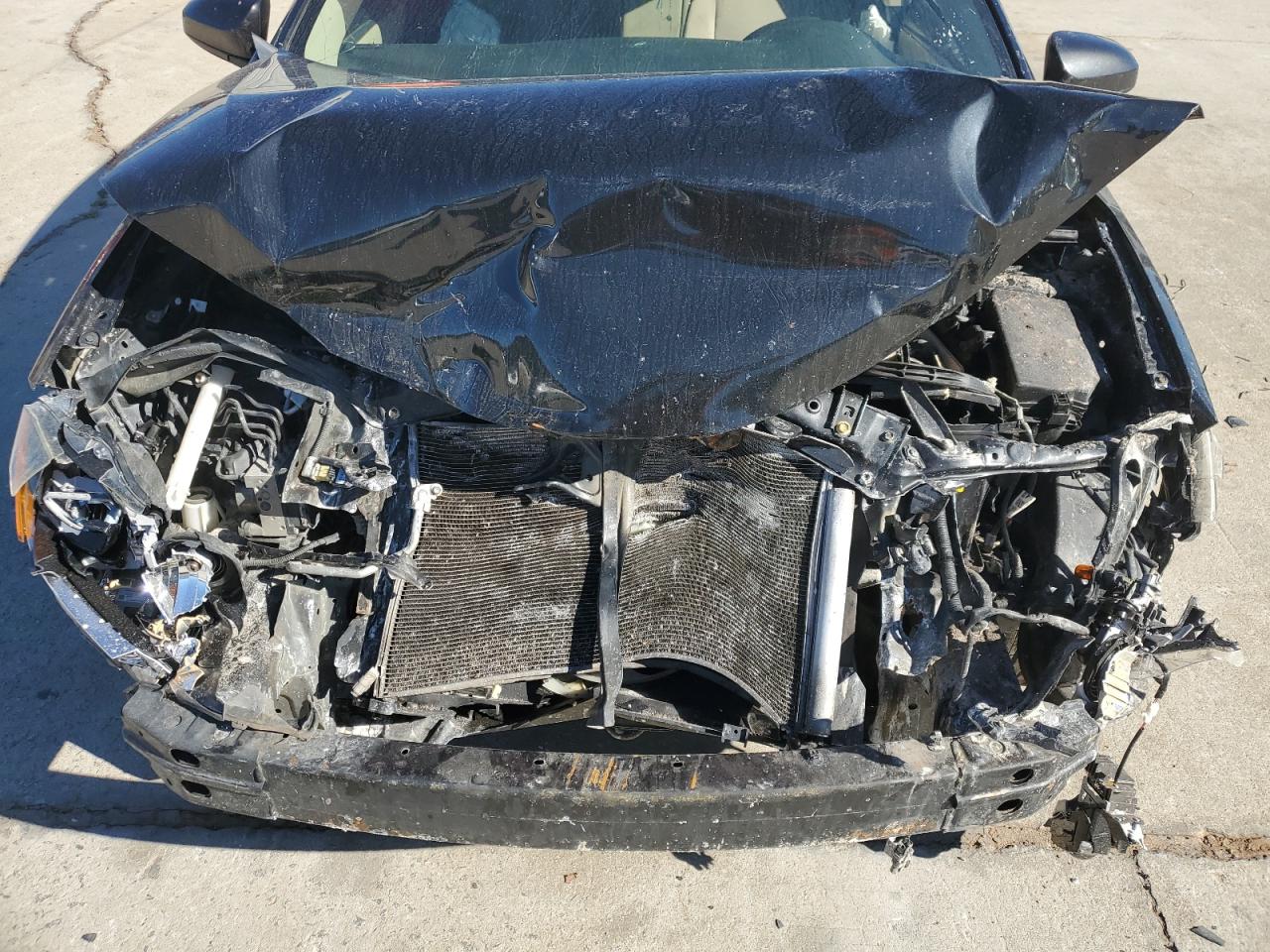 2016 Toyota Corolla VIN 2T1BURHE9GC565641 Copart auction photo, front end damage thumbnail 12
