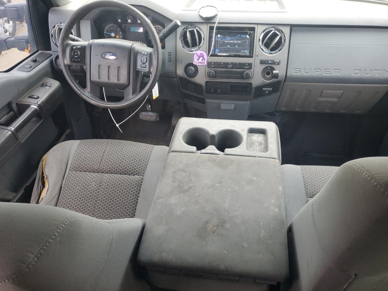 2011 Ford F250 VIN 1FT7X2B62BEC96457 Copart auction photo, front end damage thumbnail 8
