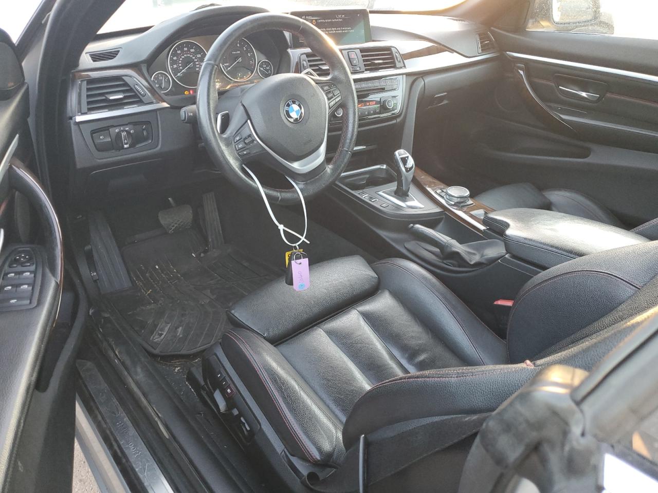 2015 BMW 4er VIN WBA3T3C59FP738700 Copart auction photo, front end damage thumbnail 8