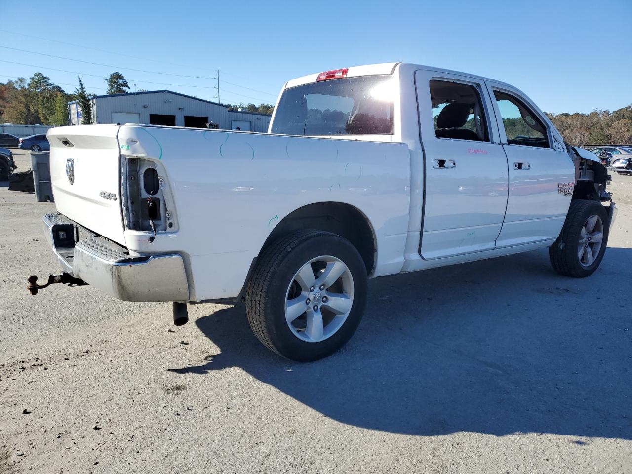 2021 RAM 1500 VIN 3C6RR7KG2MG599668 Copart auction photo, all over damage thumbnail 3