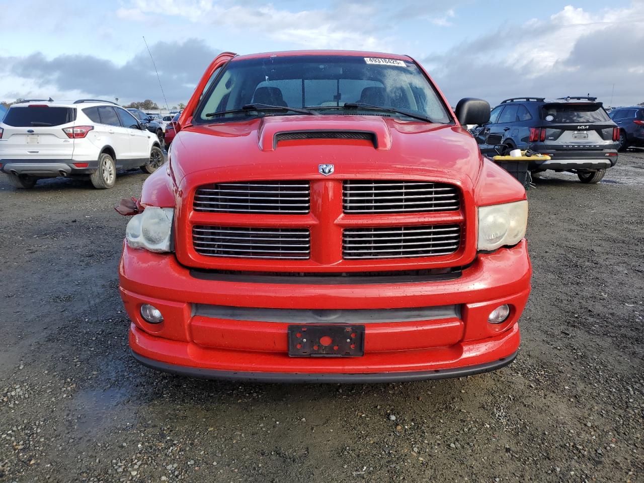 2004 Dodge RAM VIN 1D7HA18D34J206514 Copart auction photo, side / front end damage thumbnail 5