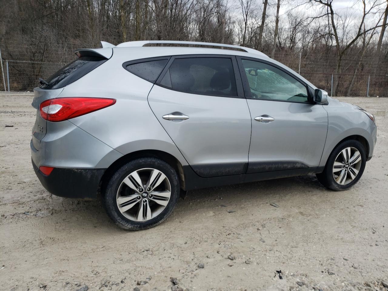 2014 Hyundai Tucson VIN KM8JUCAG8EU871780 Copart auction photo, front end damage thumbnail 3