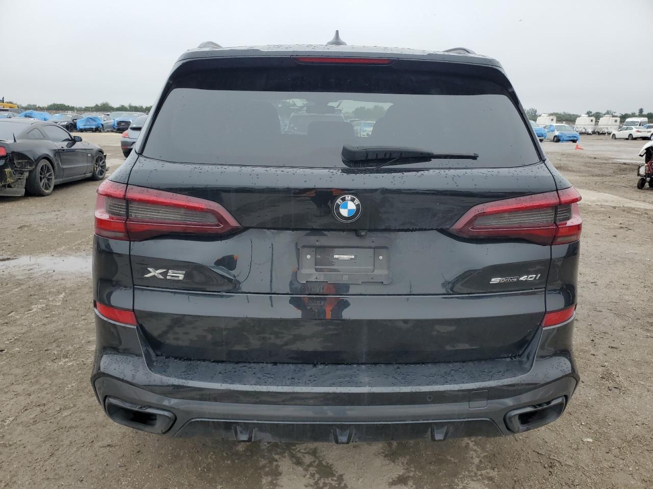 2022 BMW X5 VIN 5UXCR4C0XN9K83613 Copart auction photo, side damage thumbnail 6