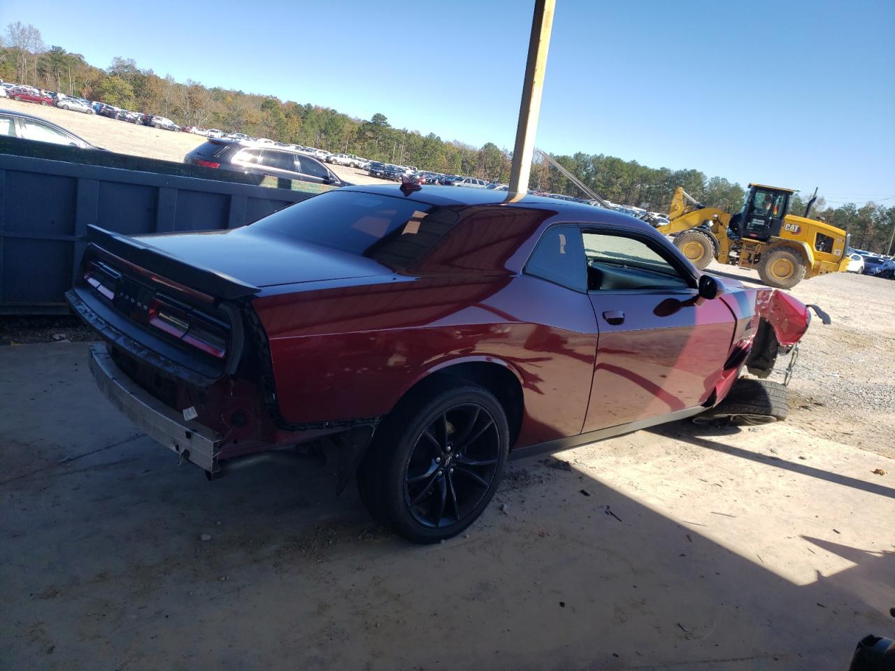 2018 Dodge Challenger VIN 2C3CDZAG0JH132355 Copart auction photo, front end / rear end damage thumbnail 3