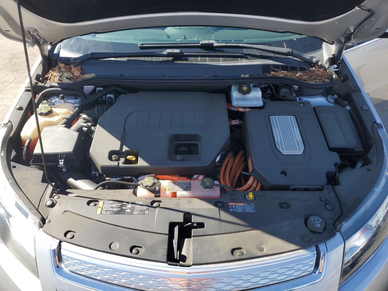 2013 Chevrolet Volt VIN 1G1RH6E48DU135121 Copart auction photo, all over damage thumbnail 11