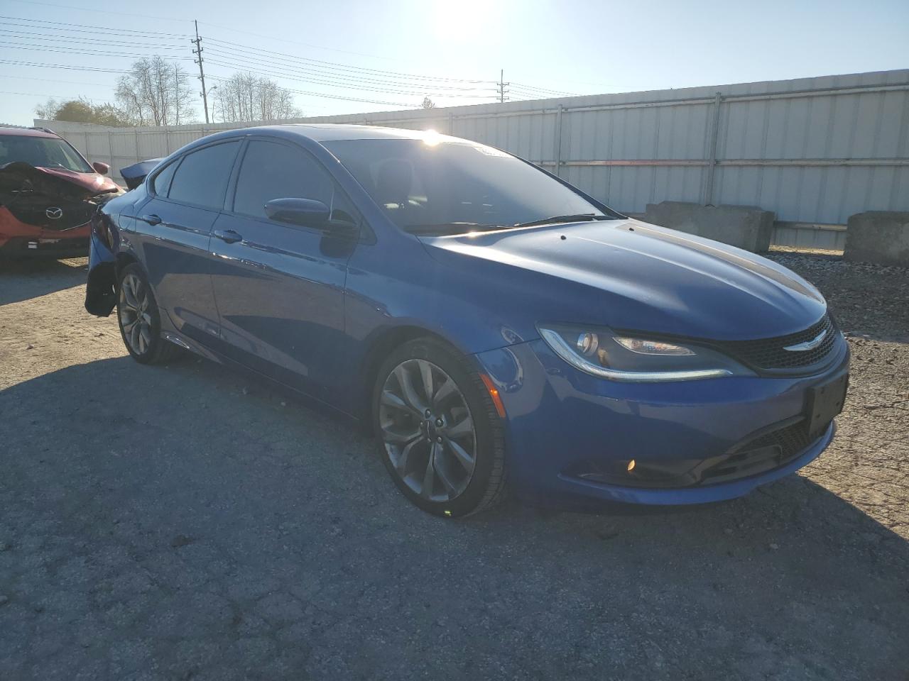 2015 Chrysler 200 VIN 1C3CCCBG6FN653965 Copart auction photo, hail / rear end damage thumbnail 4