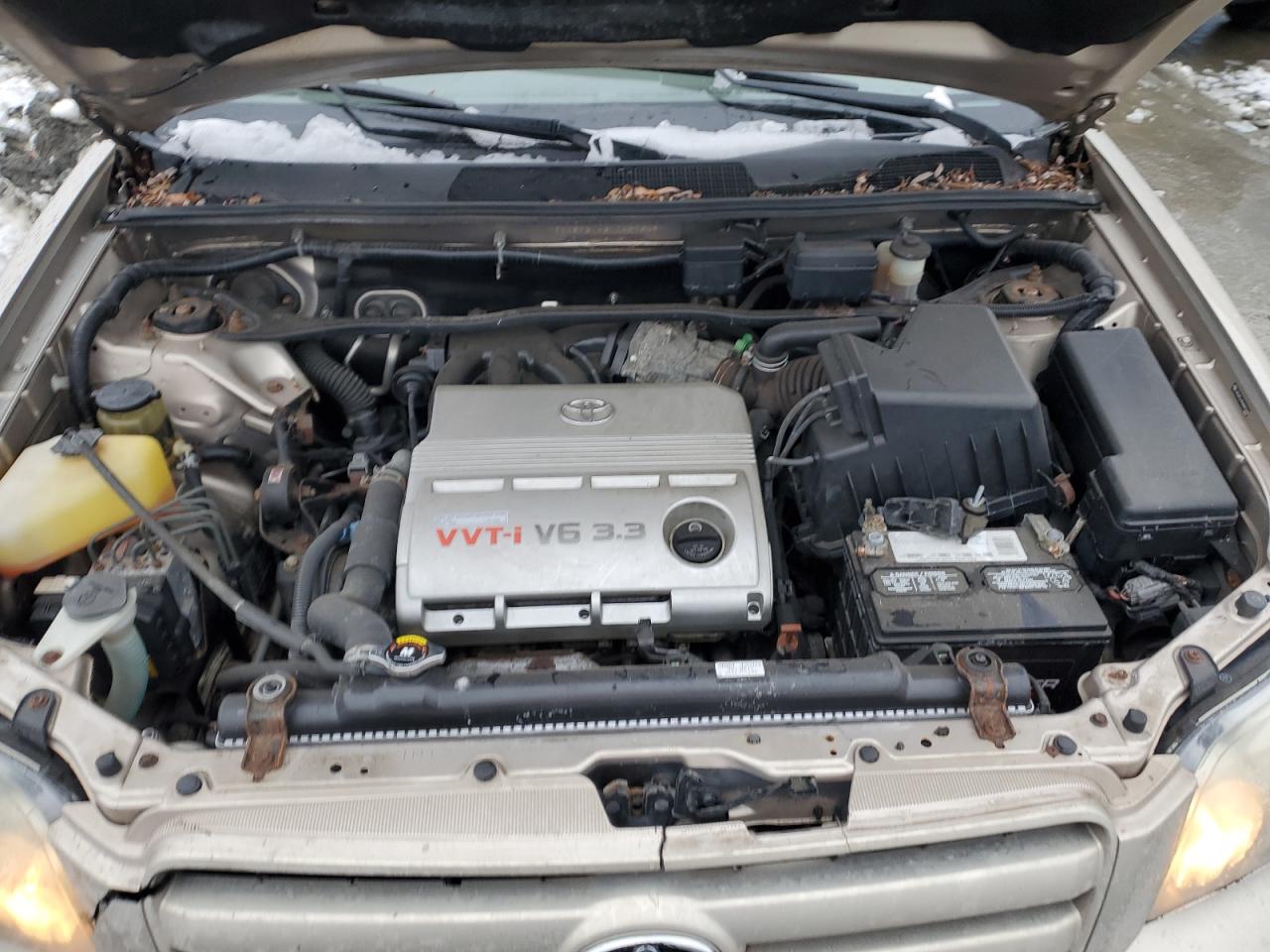 2004 Toyota Highlander VIN JTEEP21A940027638 Copart auction photo, front end damage thumbnail 12