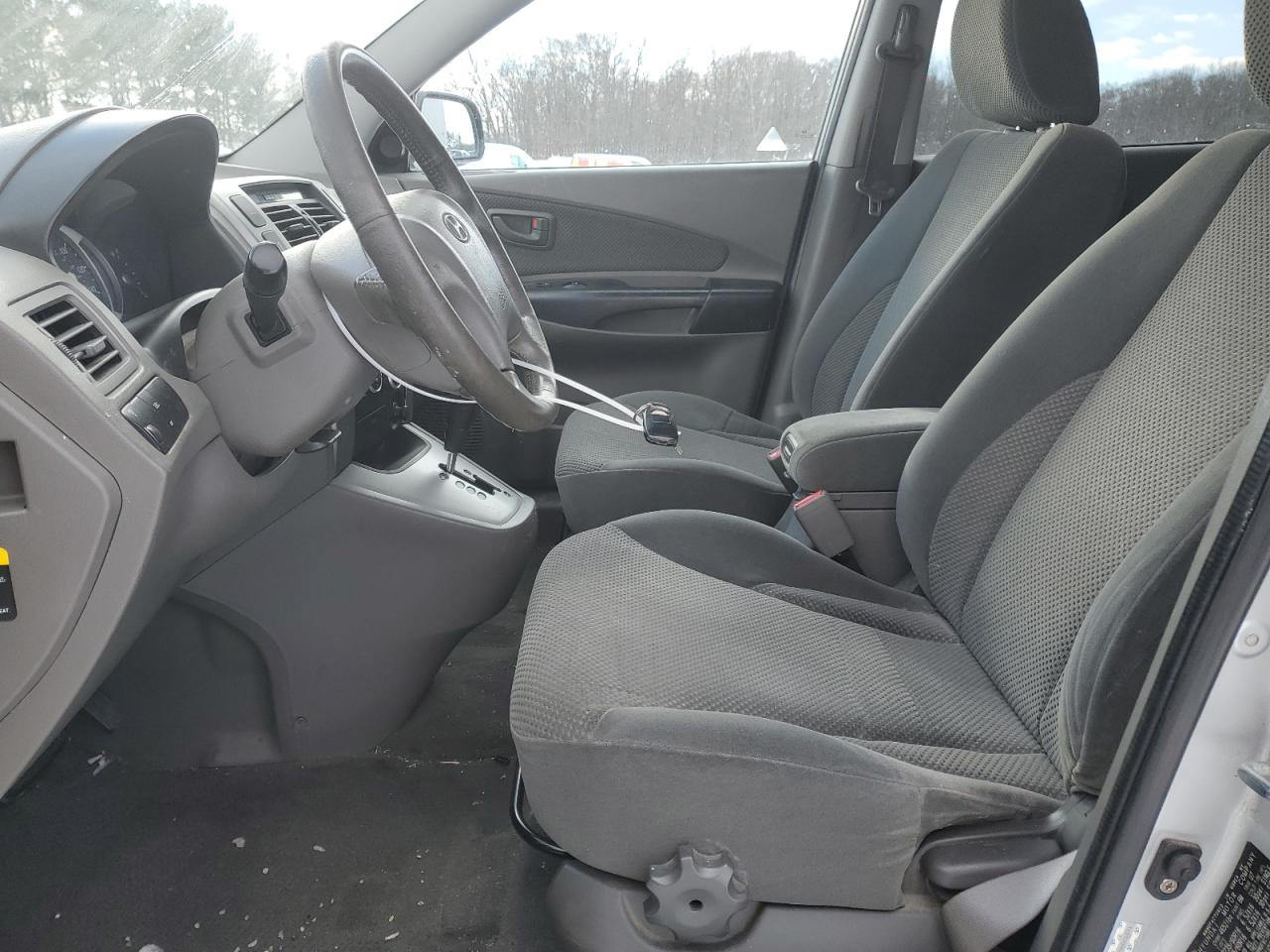 2009 Hyundai Tucson VIN KM8JN12D29U001471 Copart auction photo, front end damage thumbnail 7