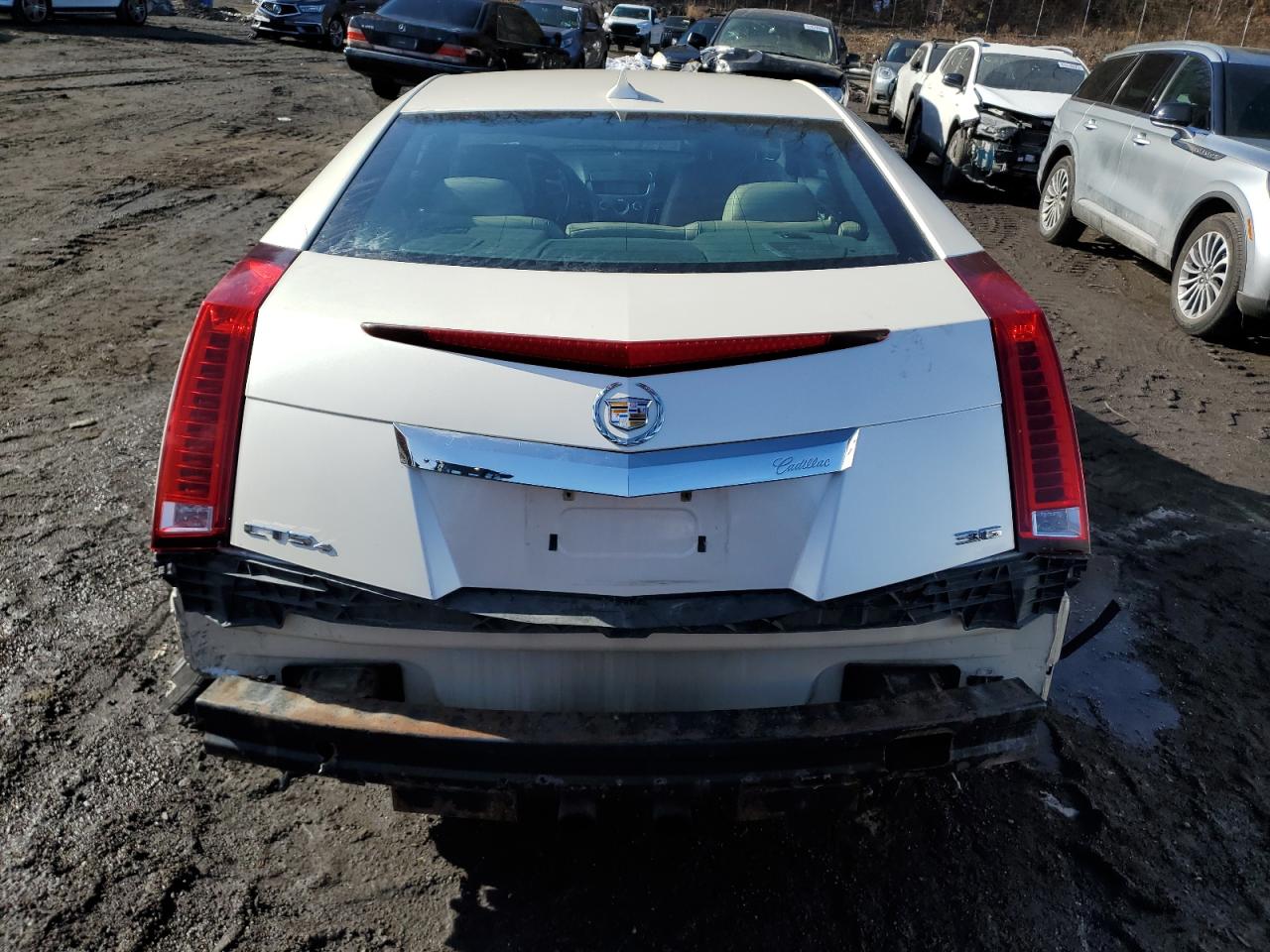 2011 Cadillac CTS VIN 1G6DL1ED0B0108196 Copart auction photo, all over damage thumbnail 6