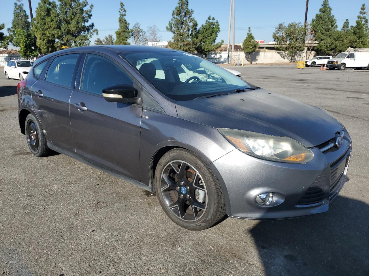 2013 Ford Focus VIN 1FADP3K20DL290554 Copart auction photo, side damage thumbnail 4