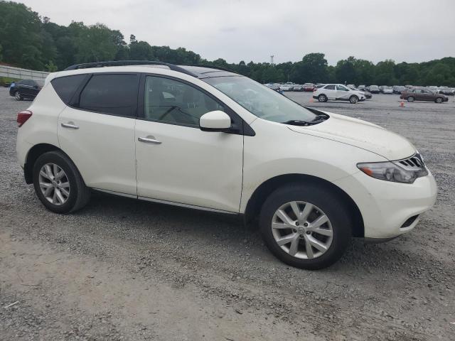 2011 Nissan Murano VIN JN8AZ1MW7BW186588 Copart auction photo, rear end damage thumbnail 4