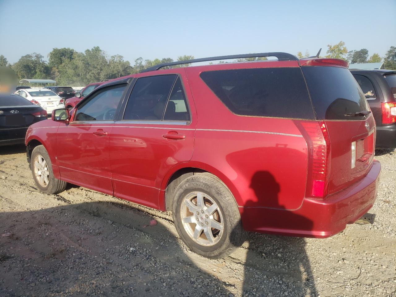 2008 Cadillac SRX VIN 1GYEE437980137435 Copart auction photo, front end damage thumbnail 2