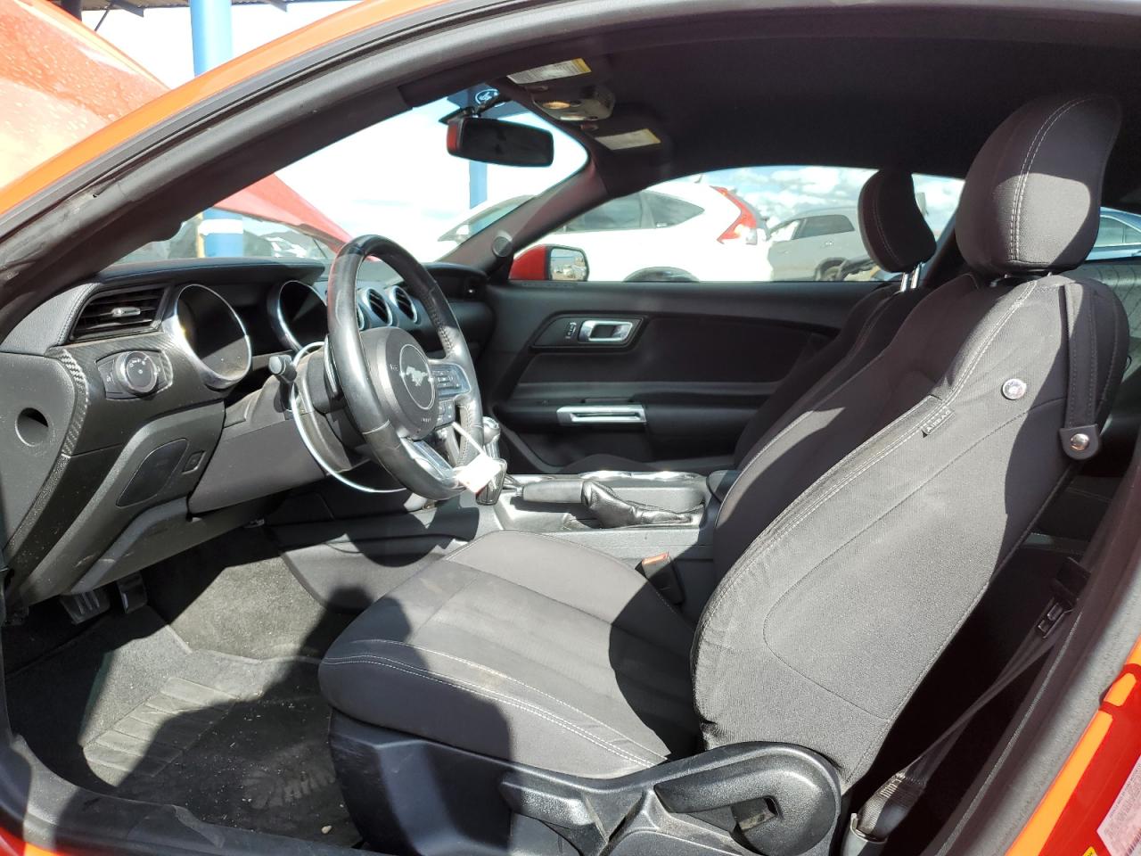 2018 Ford Mustang VIN 1FA6P8TH3J5172653 Copart auction photo, front end / side damage thumbnail 7