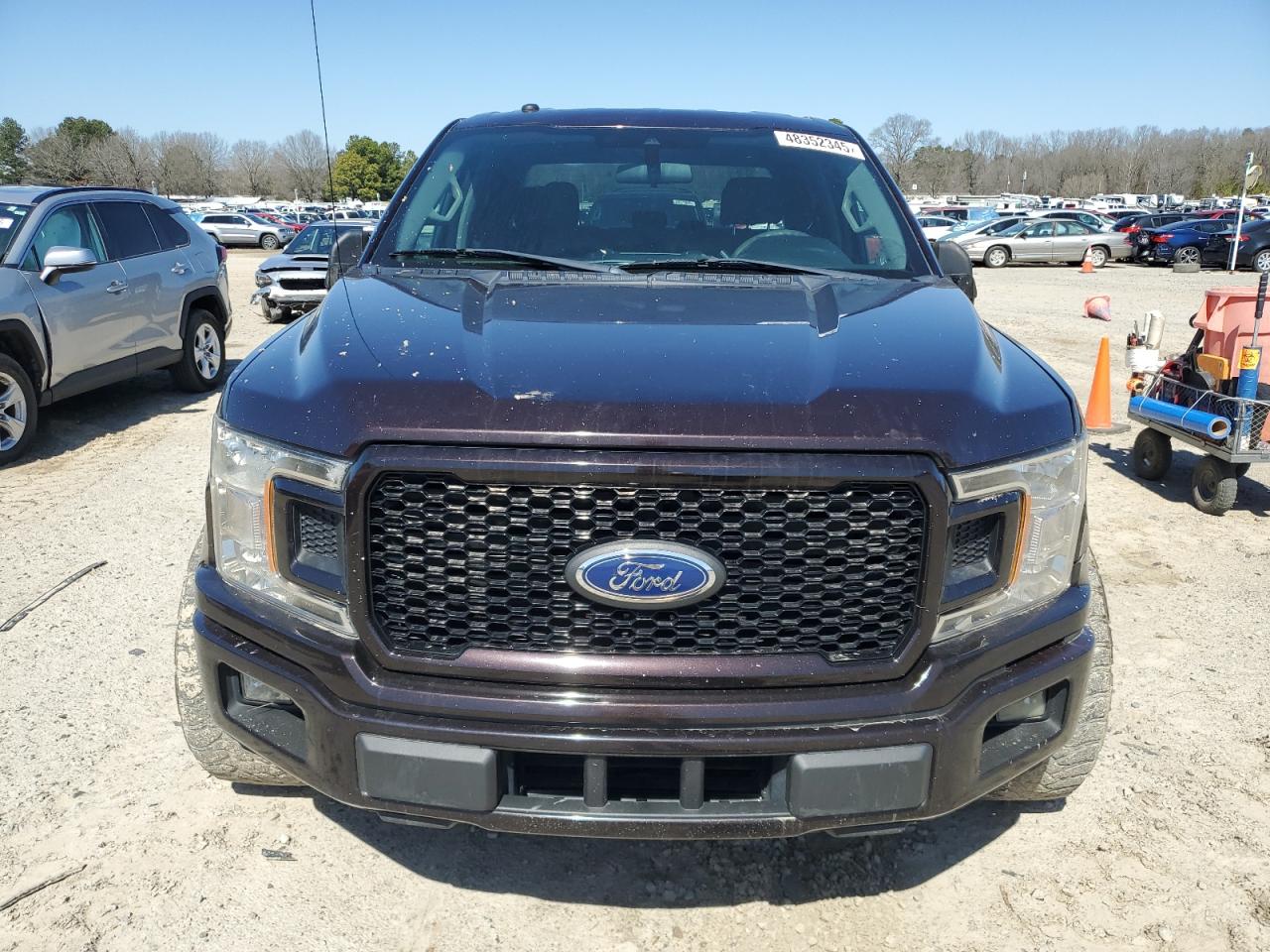 2019 Ford F-150 VIN 1FTEW1CP1KKE44496 Copart auction photo, front end / minor dent/scratches damage thumbnail 5
