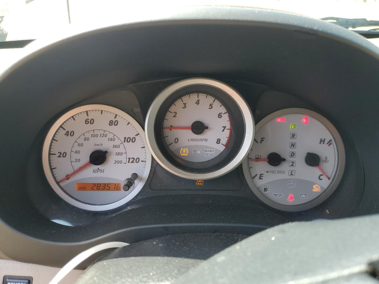 2004 Toyota RAV 4 VIN JTEHD20V046003719 Copart auction photo, mechanical damage thumbnail 9