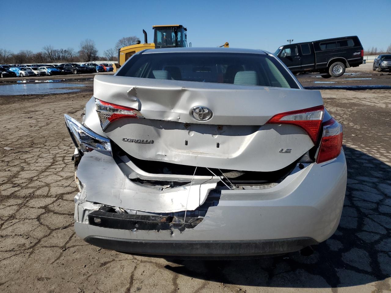 2015 Toyota Corolla VIN 2T1BURHE5FC405254 Copart auction photo, rear end / front end damage thumbnail 6