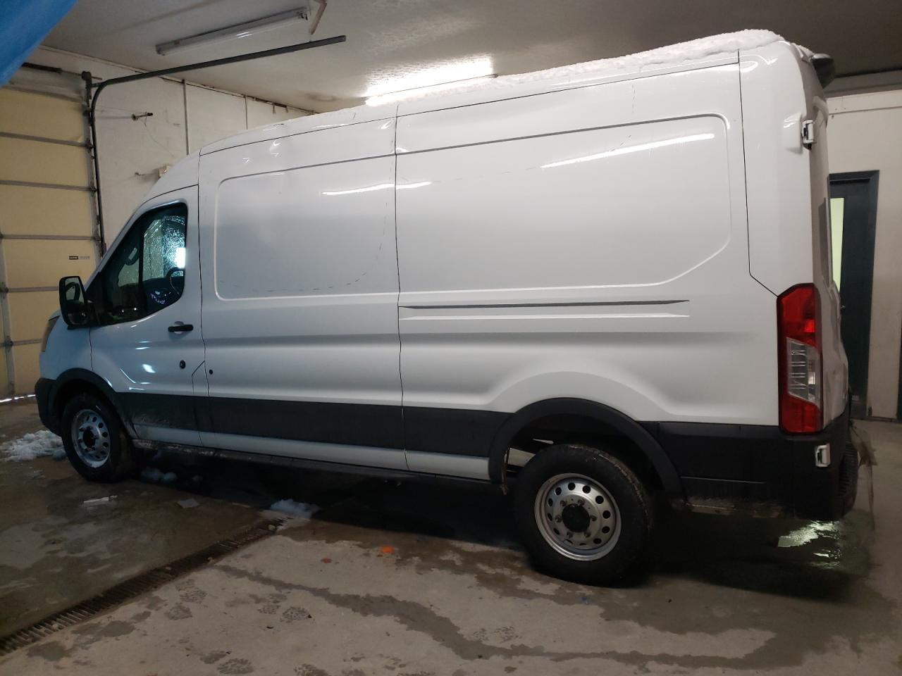2023 Ford Transit VIN 1FTBR2C86PKB54156 Copart auction photo, side / rear end damage thumbnail 2