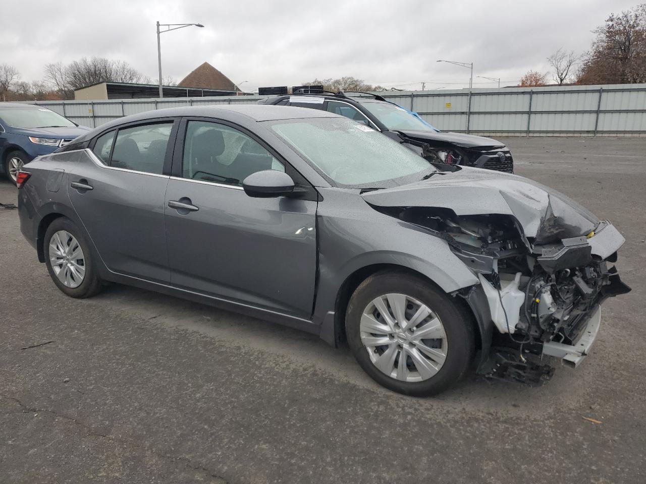 2022 Nissan Sentra VIN 3N1AB8BV5NY283369 Copart auction photo, front end damage thumbnail 4