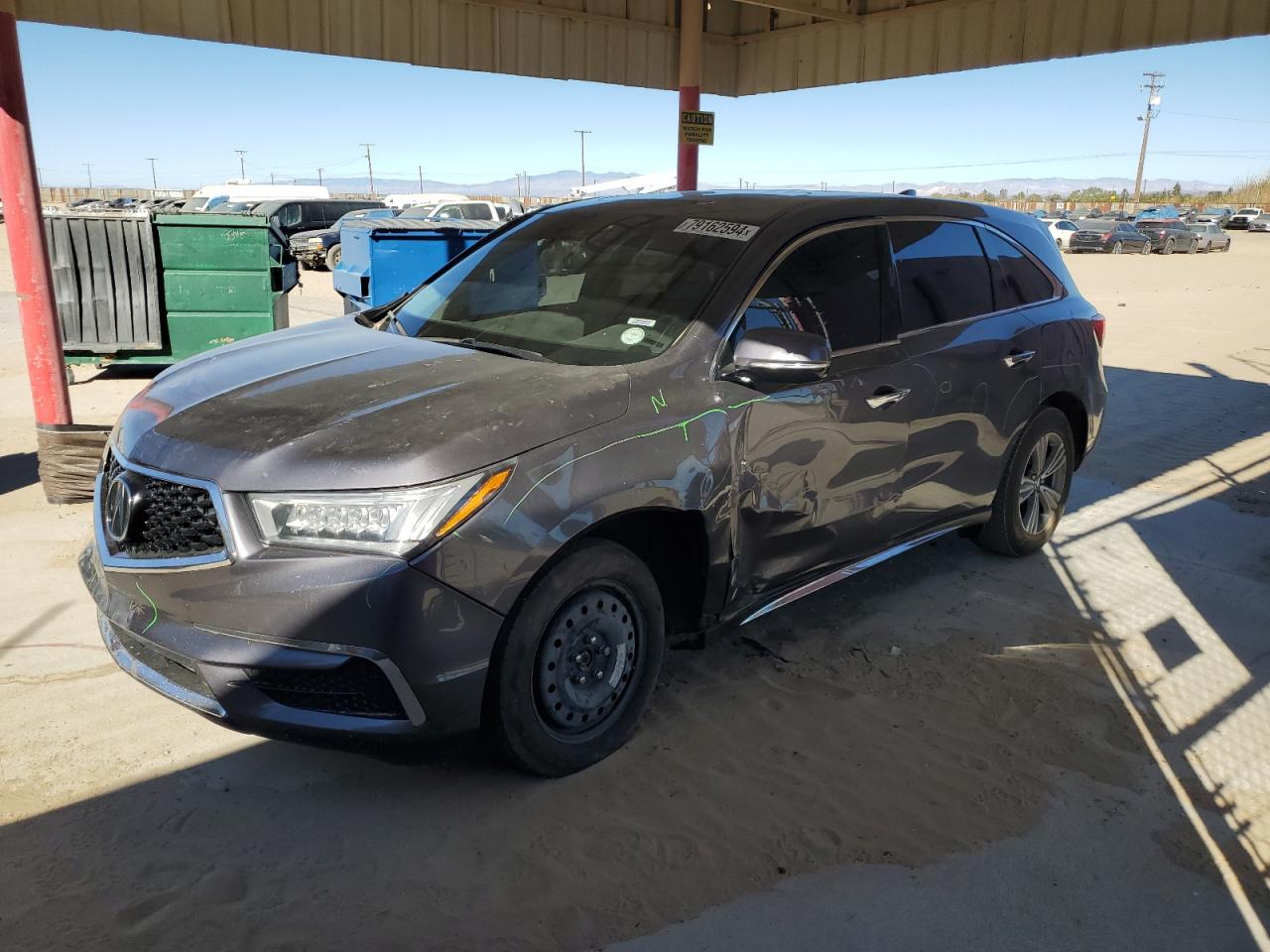 2019 Acura MDX VIN 5J8YD4H35KL001595