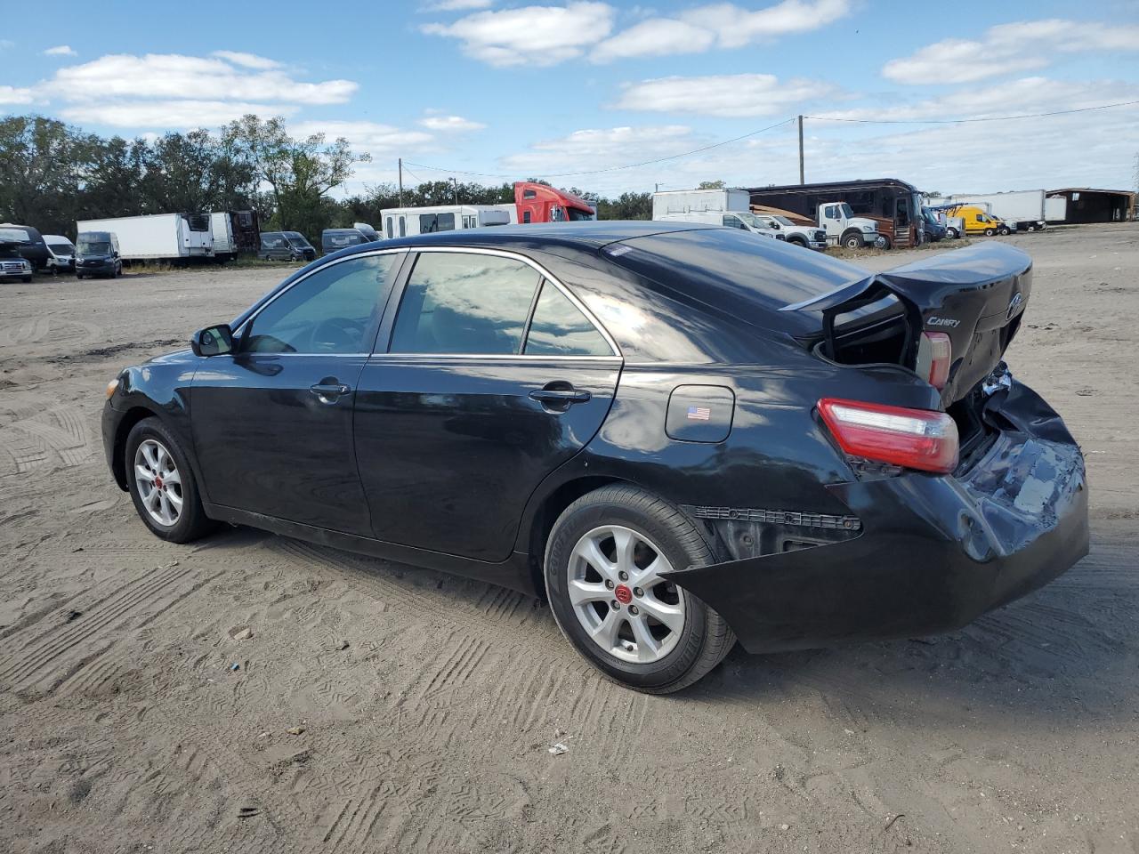 2007 Toyota Camry VIN 4T1BE46K47U684429 Copart auction photo, rear end damage thumbnail 2