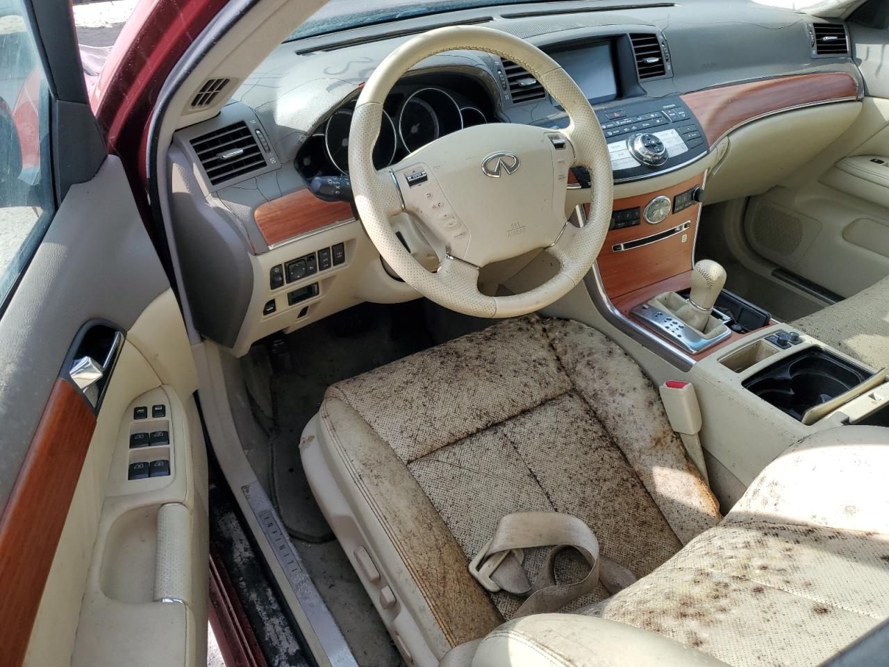 2007 Infiniti M VIN JNKAY01E47M303002 Copart auction photo, water/flood damage thumbnail 8