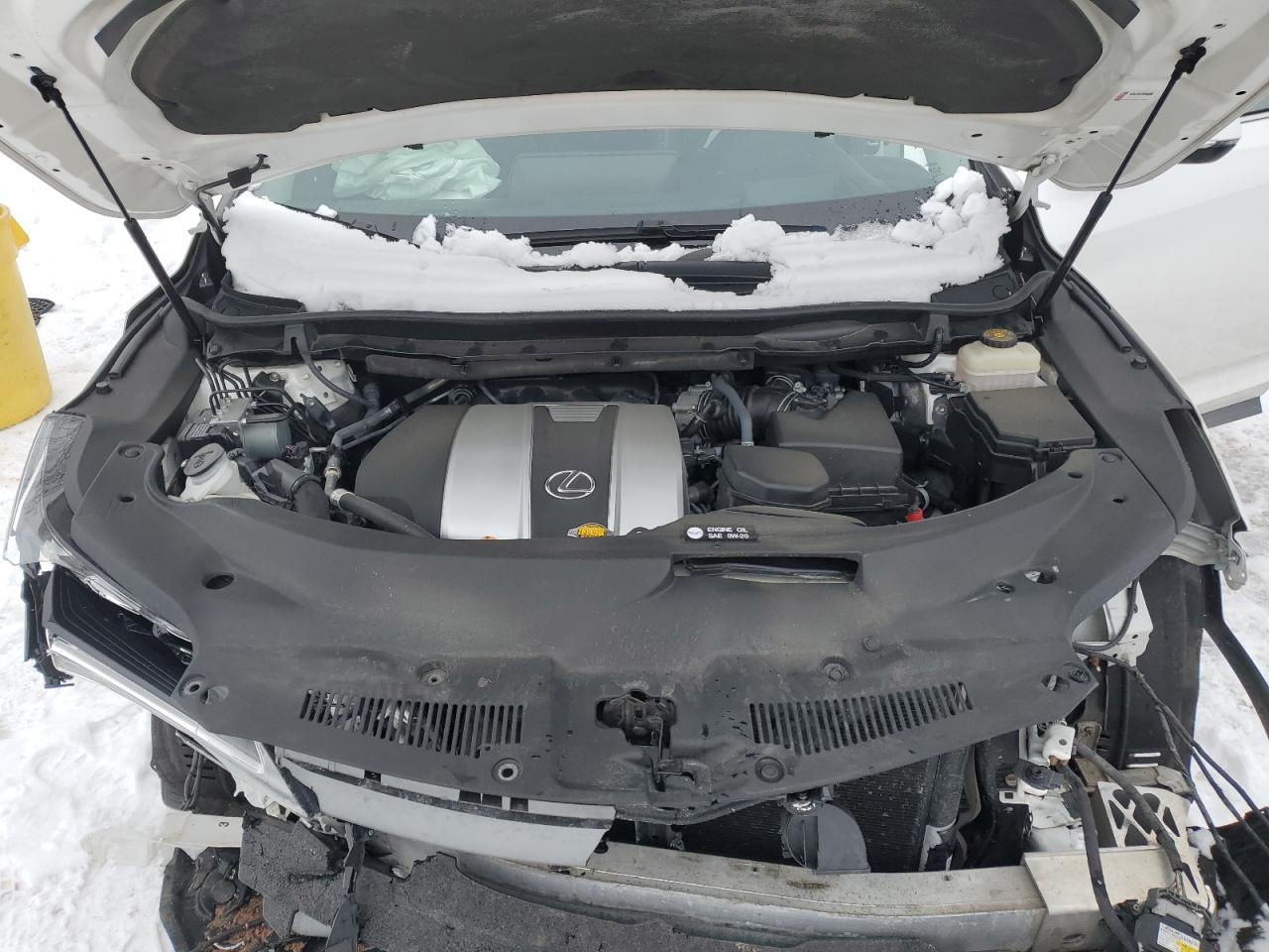 2016 Lexus RX VIN 2T2BZMCA4GC029667 Copart auction photo, undercarriage / front end damage thumbnail 12