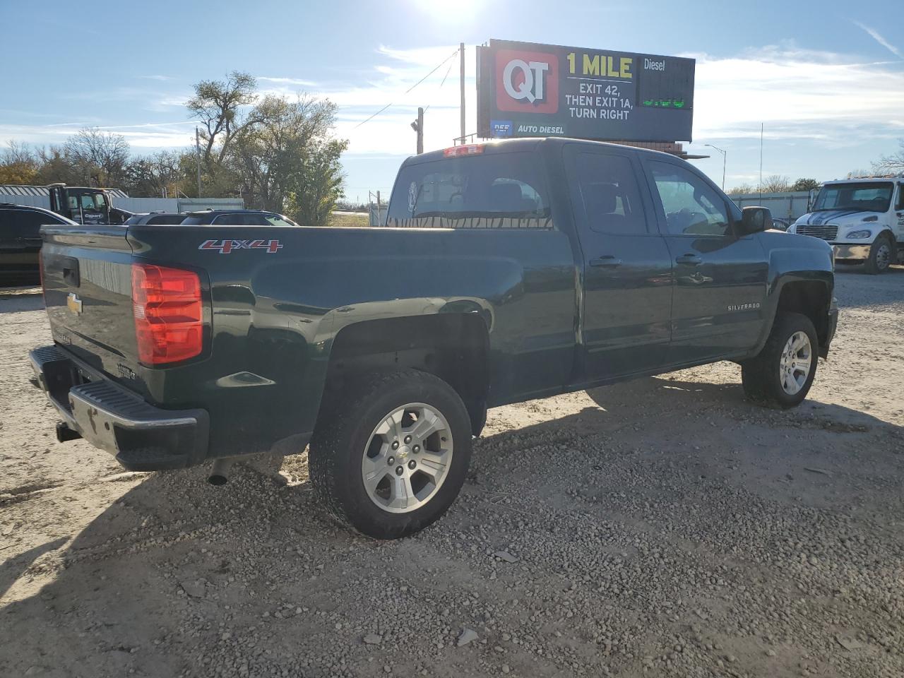 2015 Chevrolet Silverado VIN 1GCVKREC5FZ243802 Copart auction photo, front end damage thumbnail 3