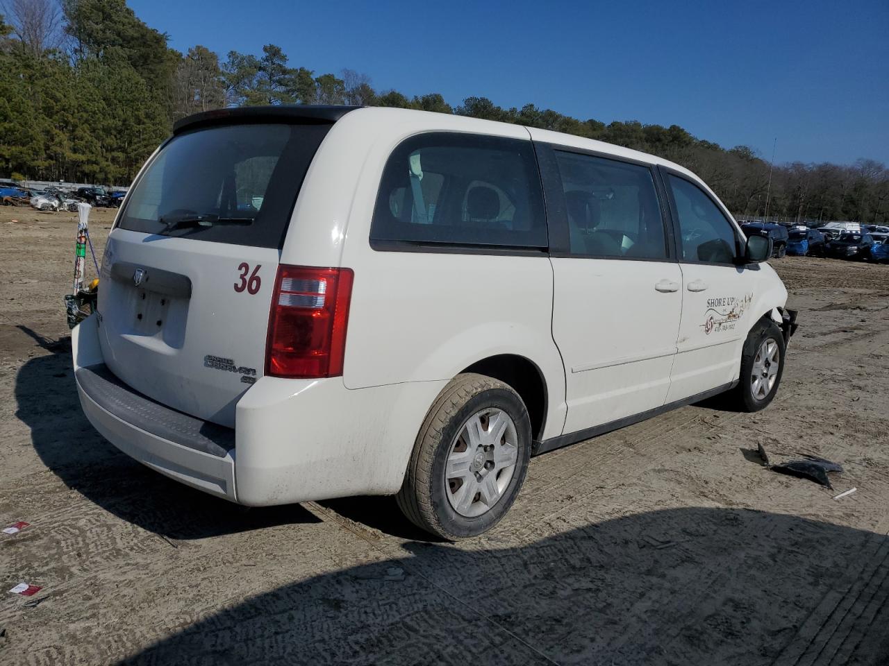 2010 Dodge Caravan VIN 2D4RN4DE3AR382069 Copart auction photo, front end / minor dent/scratches damage thumbnail 3