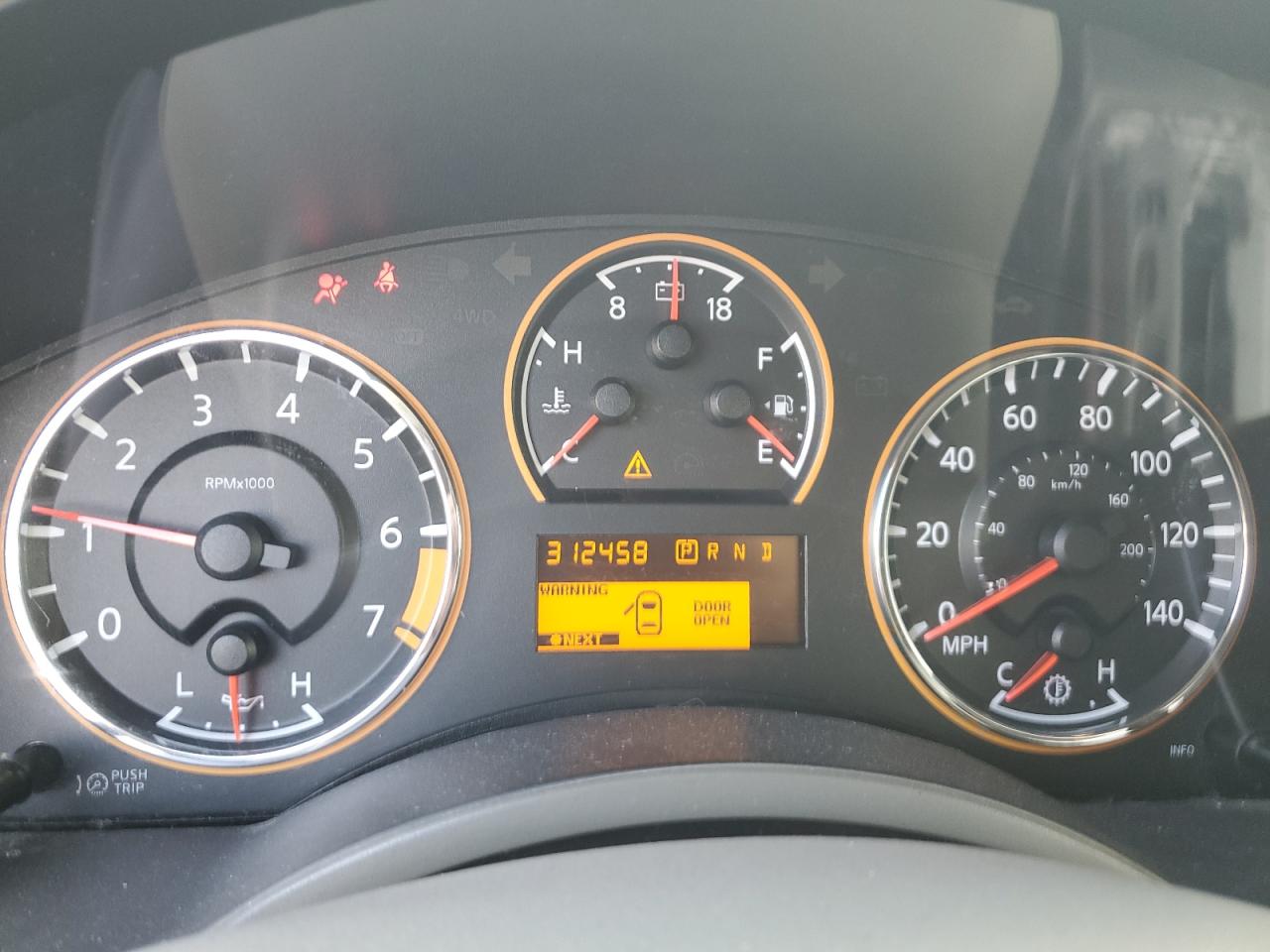 2010 Nissan Armada VIN 5N1BA0ND7AN614349 Copart auction photo, front end / minor dent/scratches damage thumbnail 9