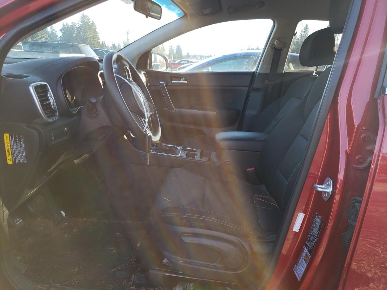 2019 KIA Sportage VIN KNDPMCAC8K7584946 Copart auction photo, front end damage thumbnail 7