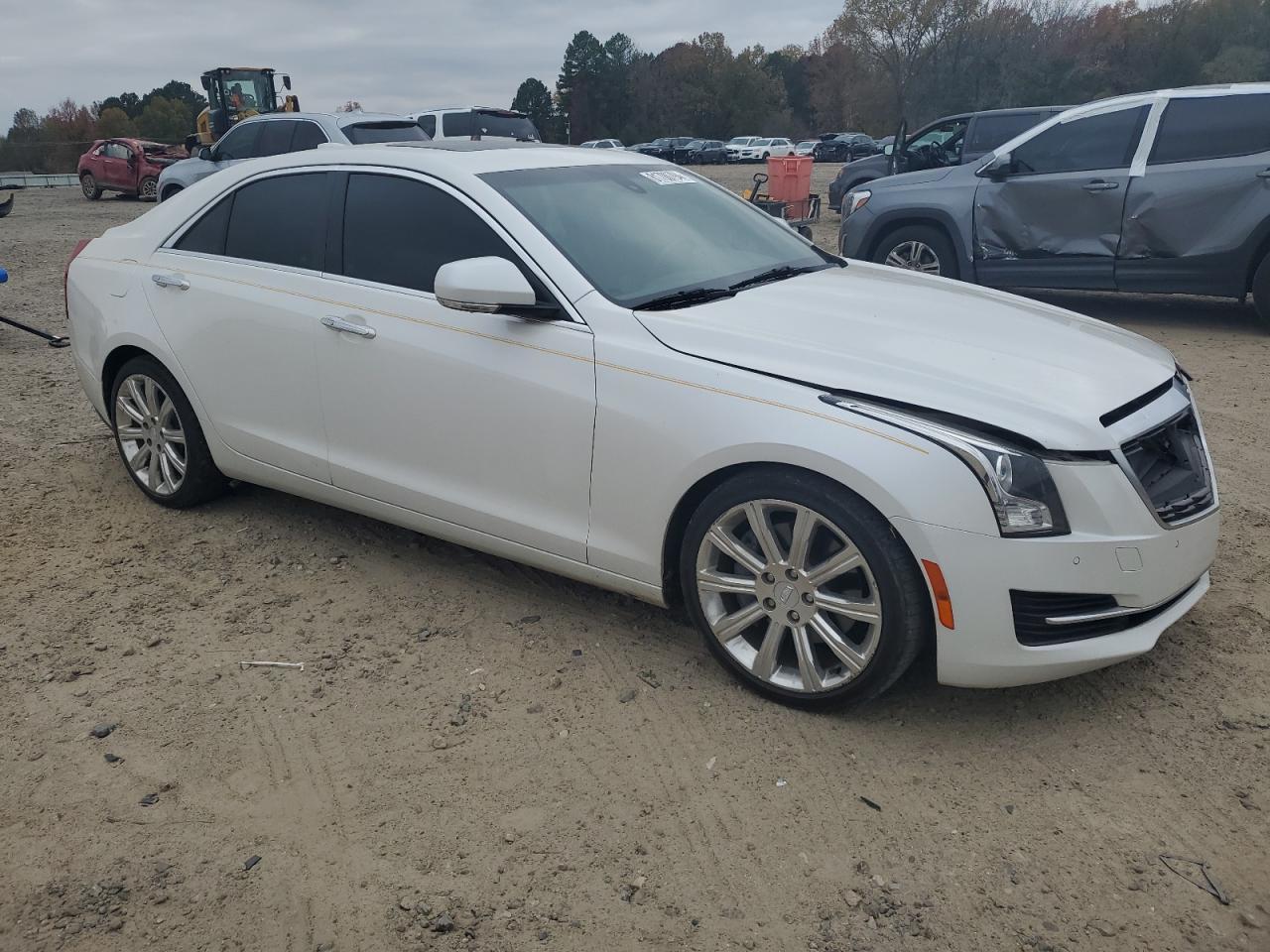 2017 Cadillac ATS VIN 1G6AB5RX4H0115694 Copart auction photo, front end / minor dent/scratches damage thumbnail 4