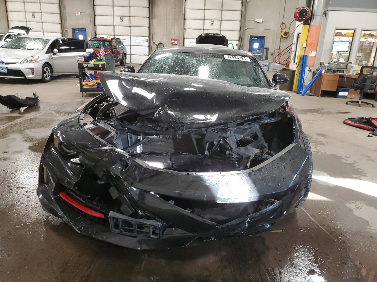 2018 Chevrolet Camaro VIN 1G1FB1RS5J0139274 Copart auction photo, front end damage thumbnail 5