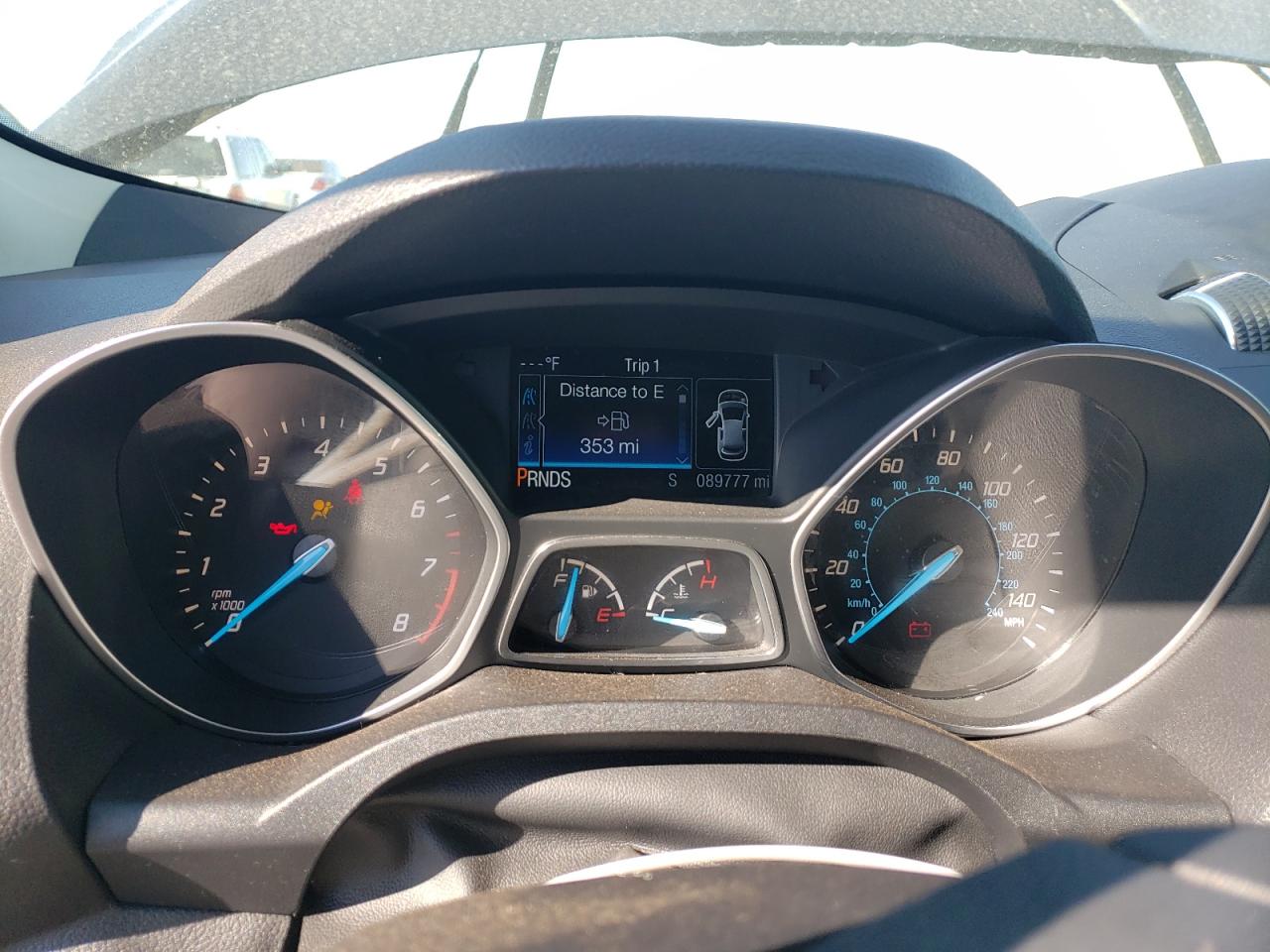 2015 Ford Escape VIN 1FMCU0GX2FUB95651 Copart auction photo, front end damage thumbnail 9