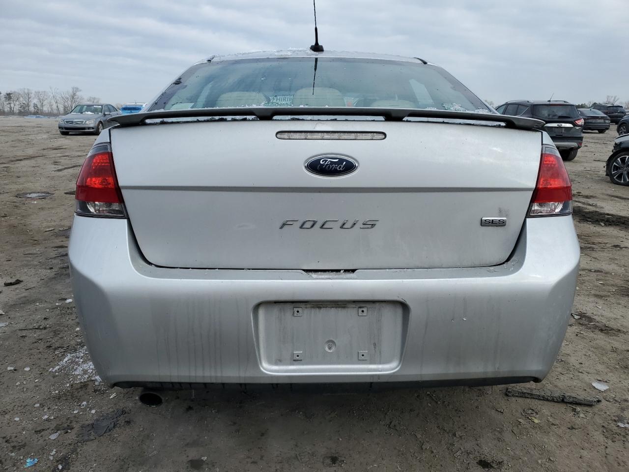 2011 Ford Focus VIN 1FAHP3GN9BW153760 Copart auction photo, front end damage thumbnail 6