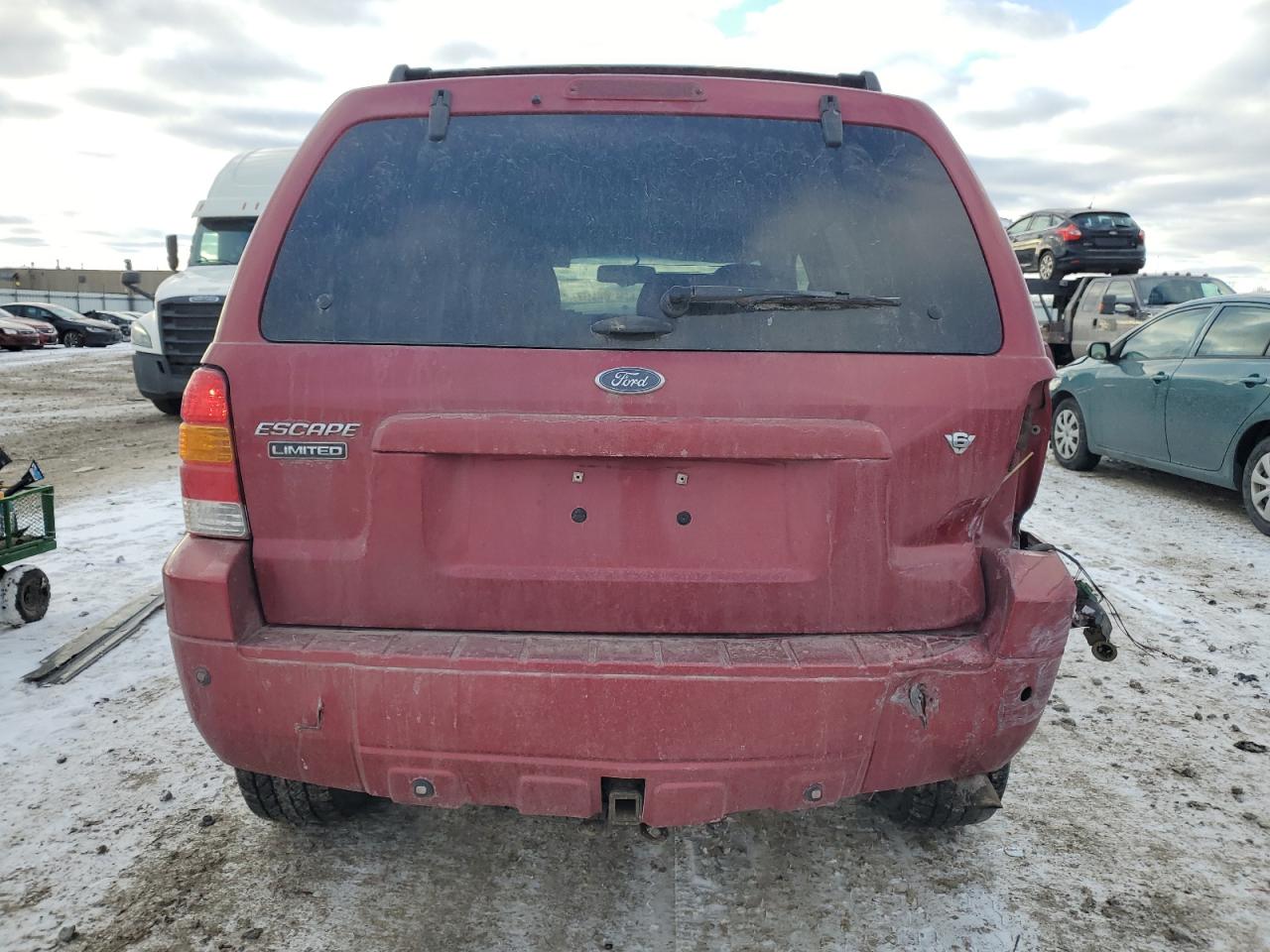 2007 Ford Escape VIN 1FMCU94197KB90948 Copart auction photo, front end damage thumbnail 6