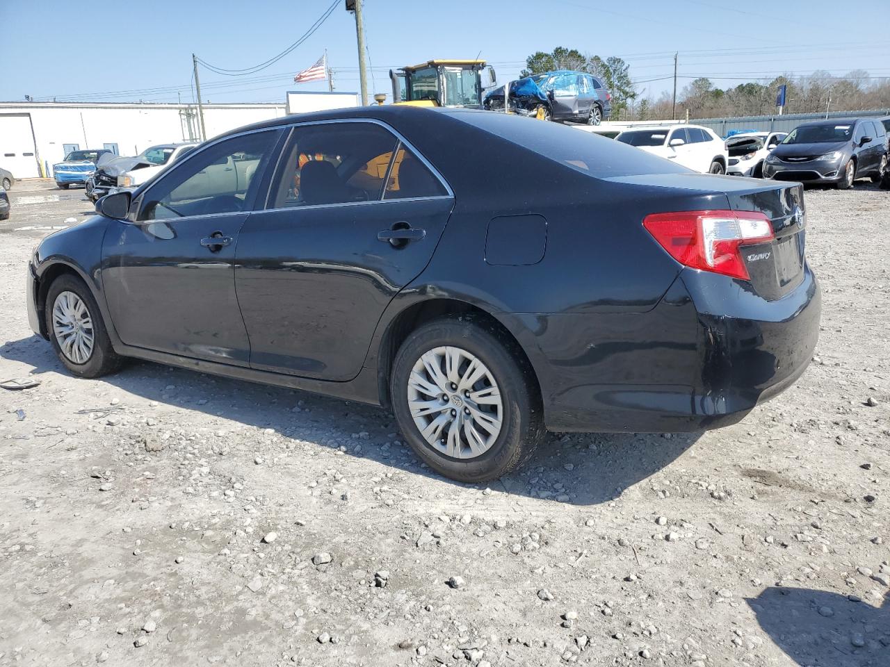 2014 Toyota Camry VIN 4T1BF1FK7EU848264 Copart auction photo, front end / side damage thumbnail 2