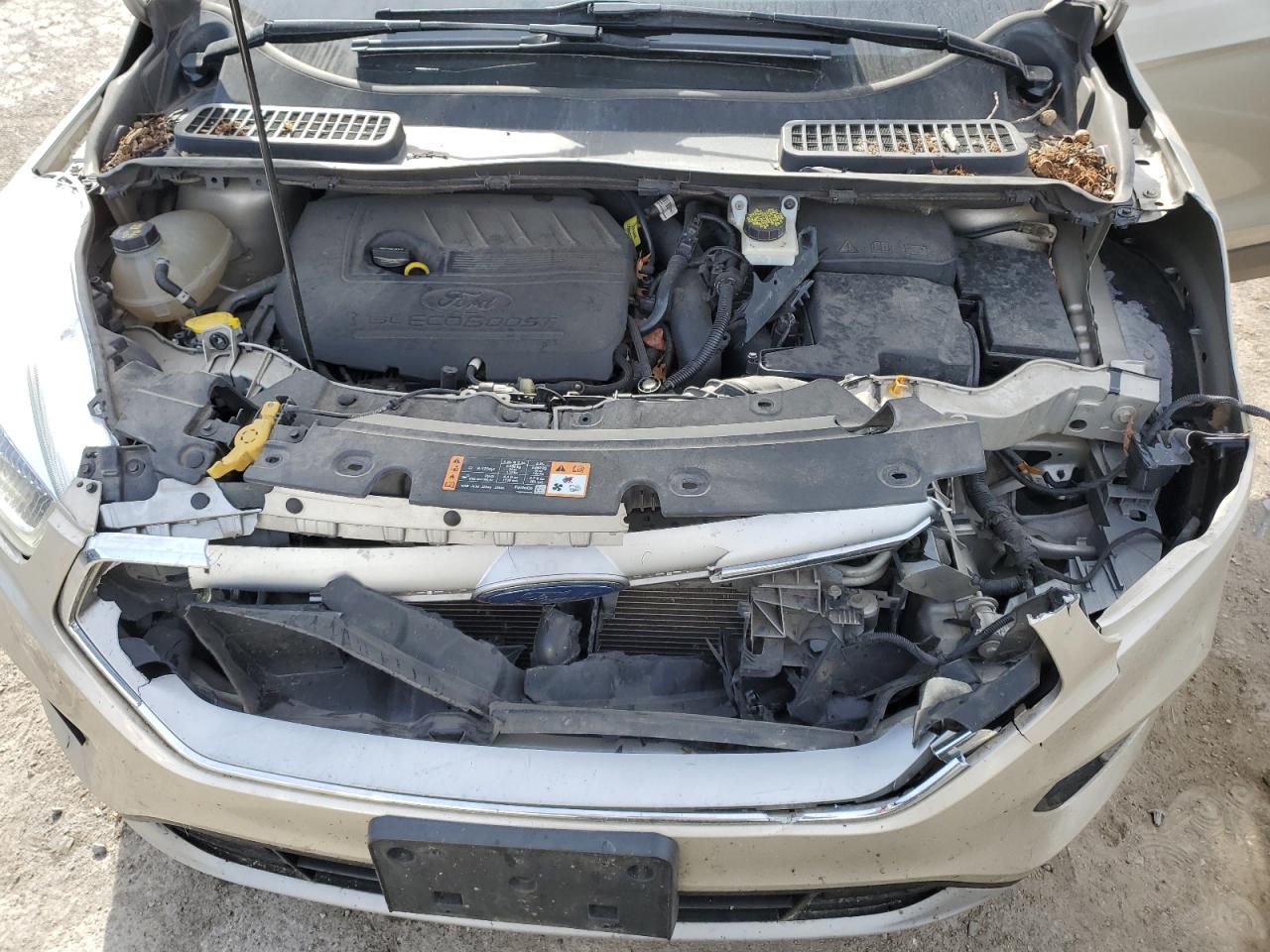 2017 Ford Escape VIN 1FMCU9JD9HUD57457 Copart auction photo, front end / minor dent/scratches damage thumbnail 13