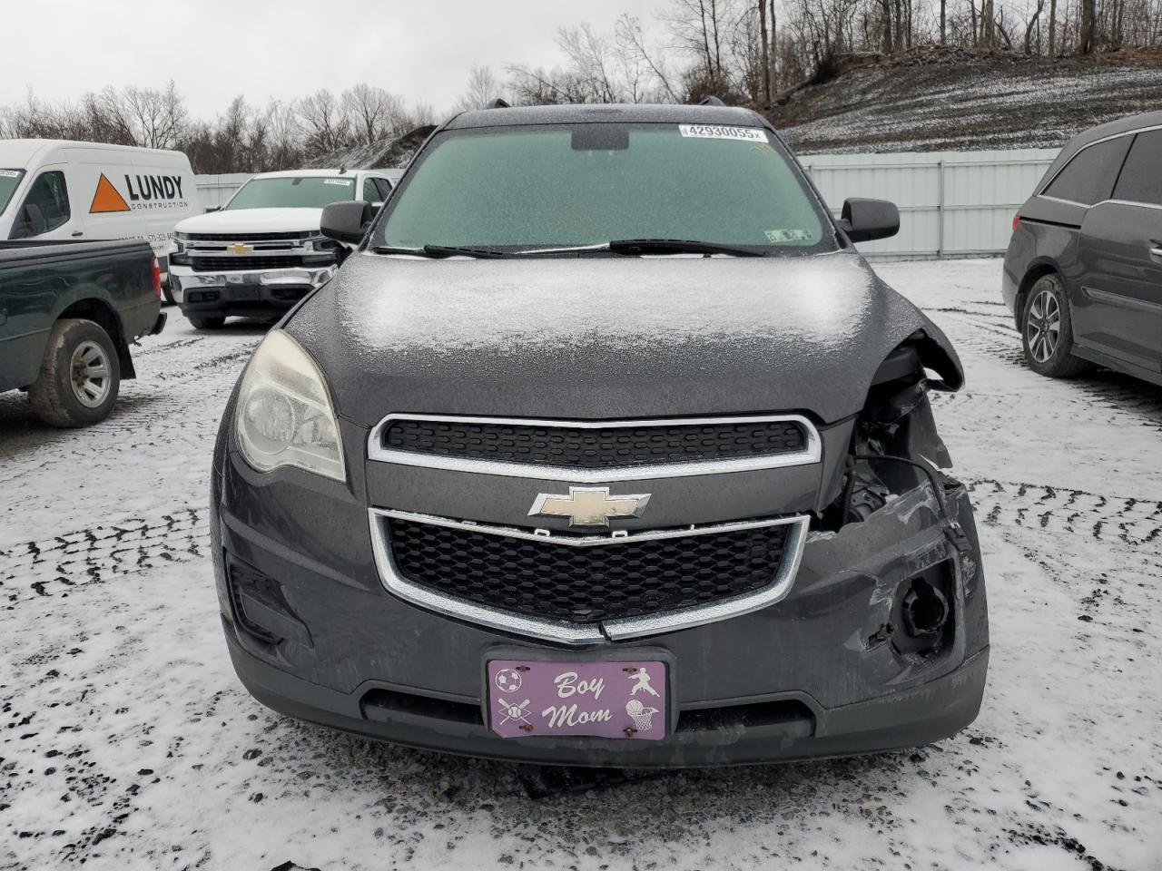 2015 Chevrolet Equinox VIN 2GNFLFEKXF6184658 Copart auction photo, all over damage thumbnail 5